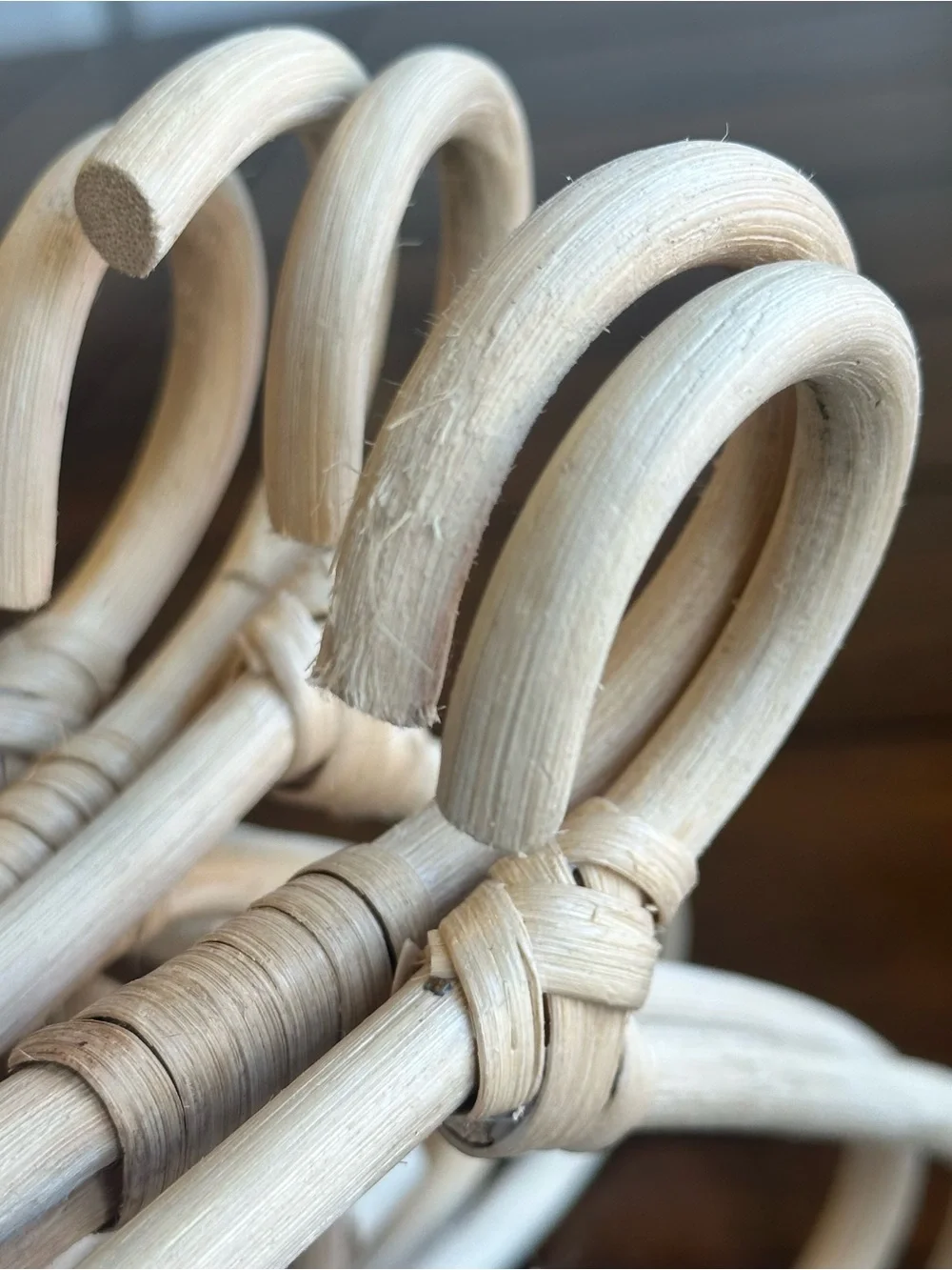 7 Kids Rattan Hangers